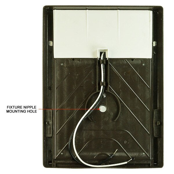 18 Watt - LED Wall Pack with Sensor - 50W Equal - 1,500 Lumens - 4000K - Bronze Four Bros Lighting