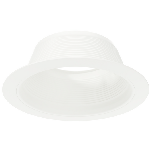 6 INCH RECESSED BAFFLE TRIM, WHITE Four Bros Lighting