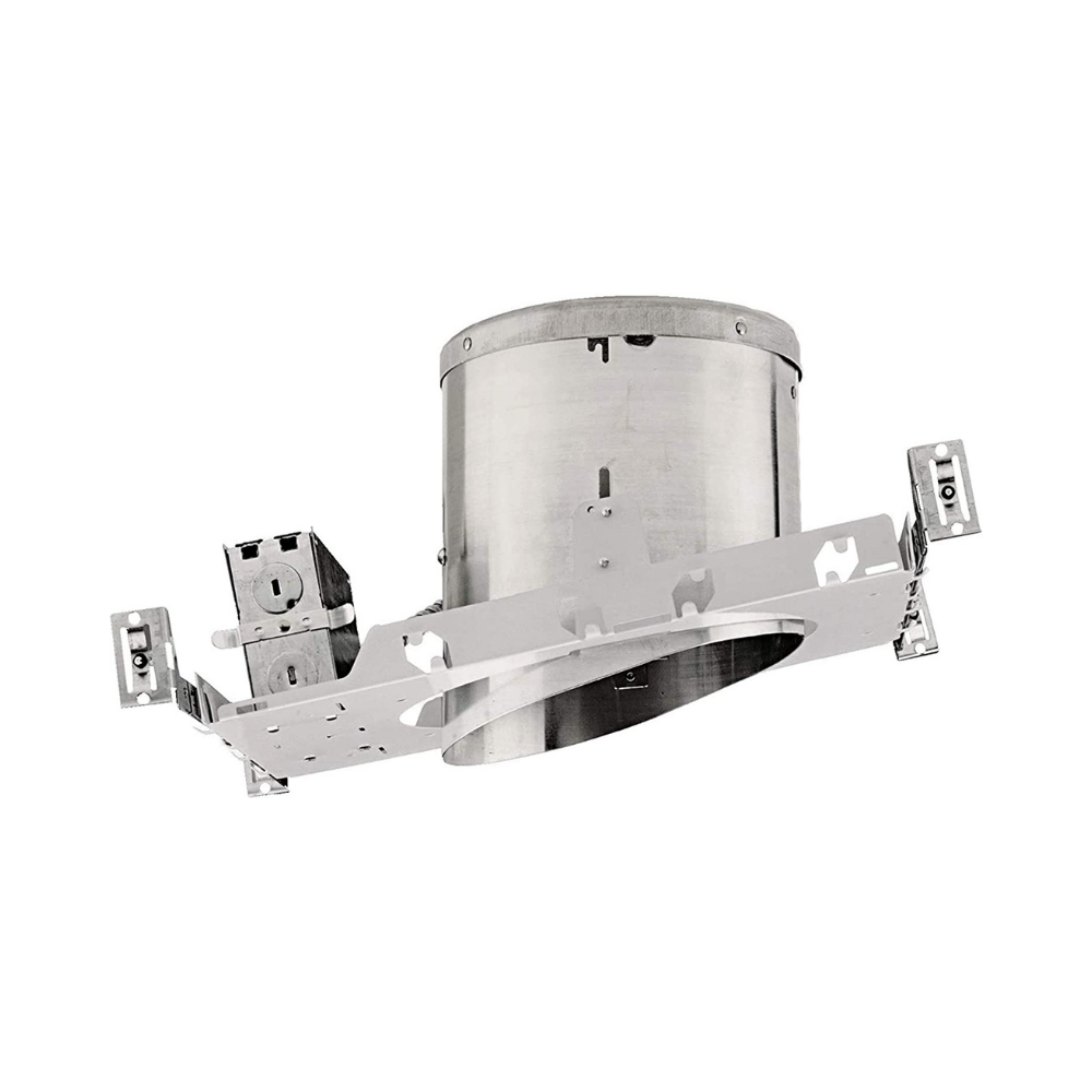 6 inch - Sloped Ceiling New Construction Line Voltage Housing - E26 Socket