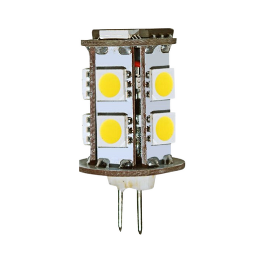 1.5 WATT G4 LED JC LAMP, 12V, 3000K Four Bros Lighting