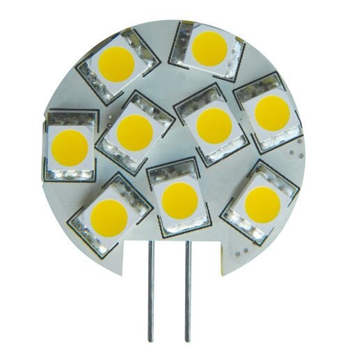2 Watt G4 LED Hockey Puck Lamp, 12V, 3000K Four Bros Lighting