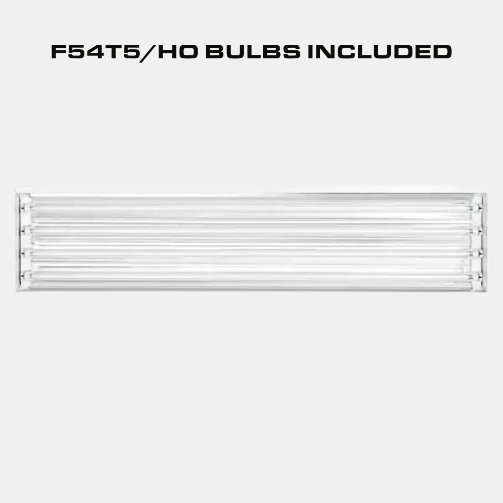 FLUORESCENT T5 HIGH BAY, 4 LAMP, F54T5HO BULBS INCLUDED, 120-277V Four Bros Lighting