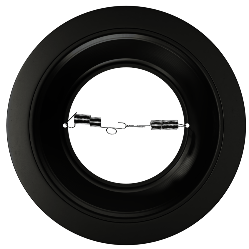 6 IN. RECESSED BAFFLE TRIM, BLACK Four Bros Lighting