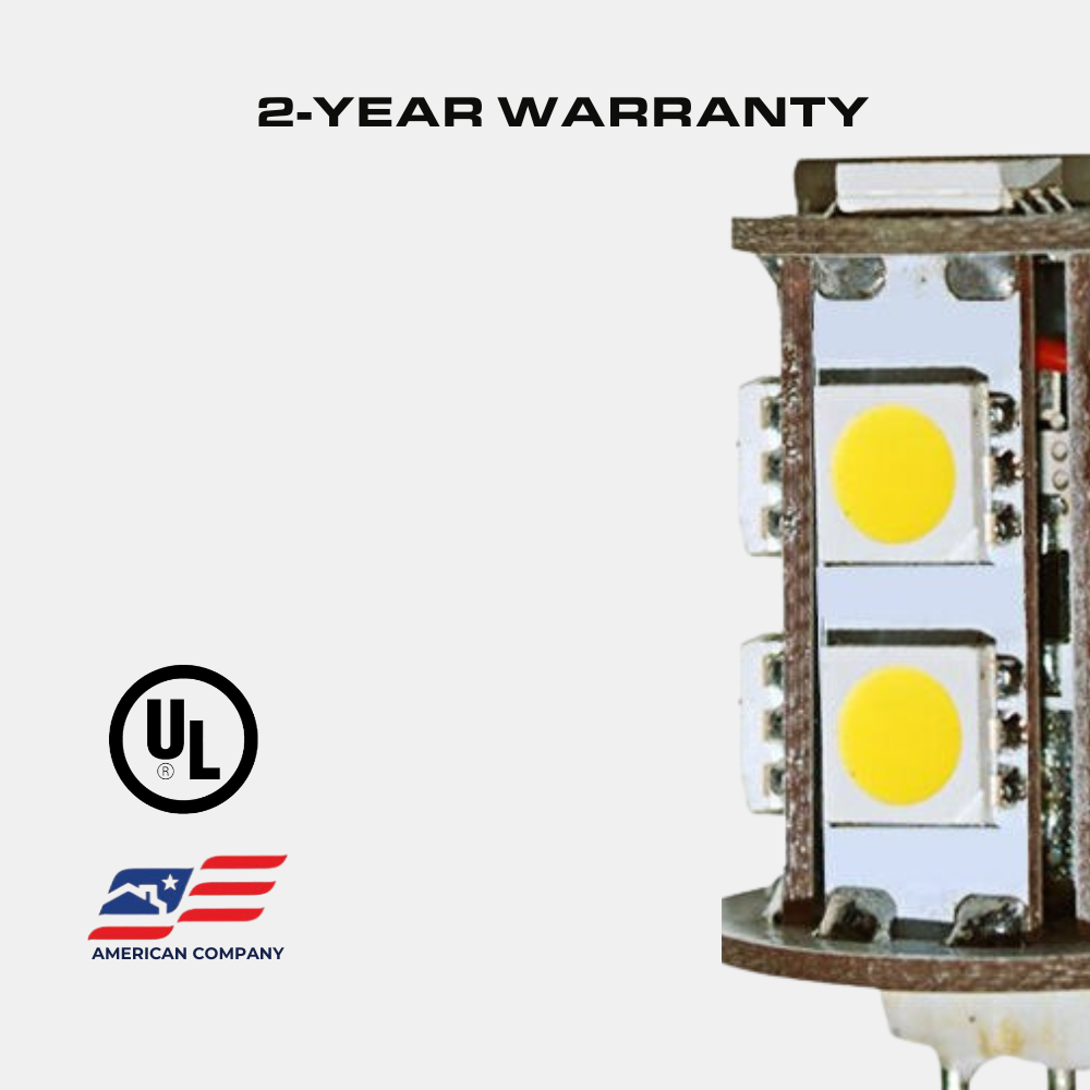 1.5 WATT G4 LED JC LAMP, 12V, 3000K Four Bros Lighting