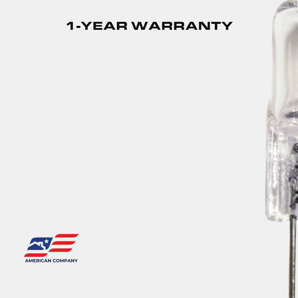 Plusrite 3300 - 5 Watt - T3 G4 Base - Halogen - Clear - 2,000 Life Hours - 80 Lumens - 12 Volt
