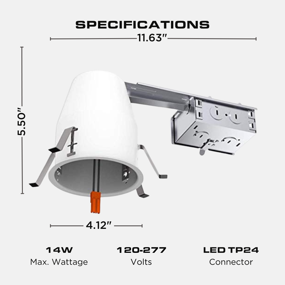 4 Inch Remodel LED Recessed Housing