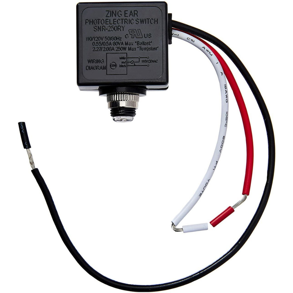 120V Dusk to Dawn Photocell Photoeye Light Sensor Switch, Auto On/Off, 10 Pack