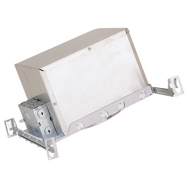 6 inch - Sloped Ceiling Double Wall New Construction Housing - E26 Socket Four Bros Lighting