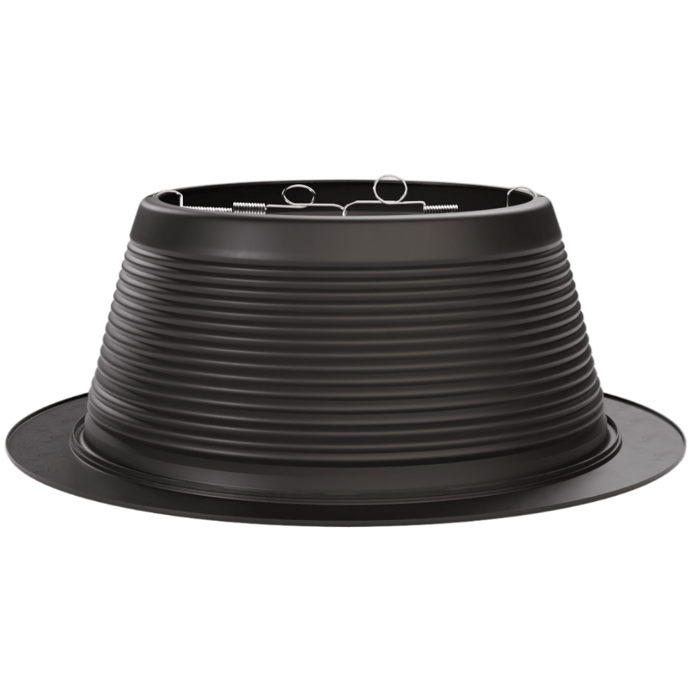 6 IN. RECESSED BAFFLE TRIM, BLACK Four Bros Lighting