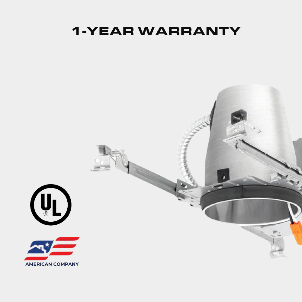 4 Inch New Construction LED Recessed Housing