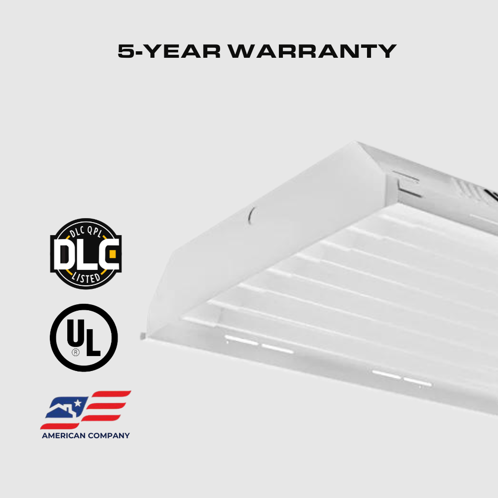 LED T8 HIGH BAY, 8 LAMP, 144 WATT, 5000K, 18,800 LUMENS Four Bros Lighting