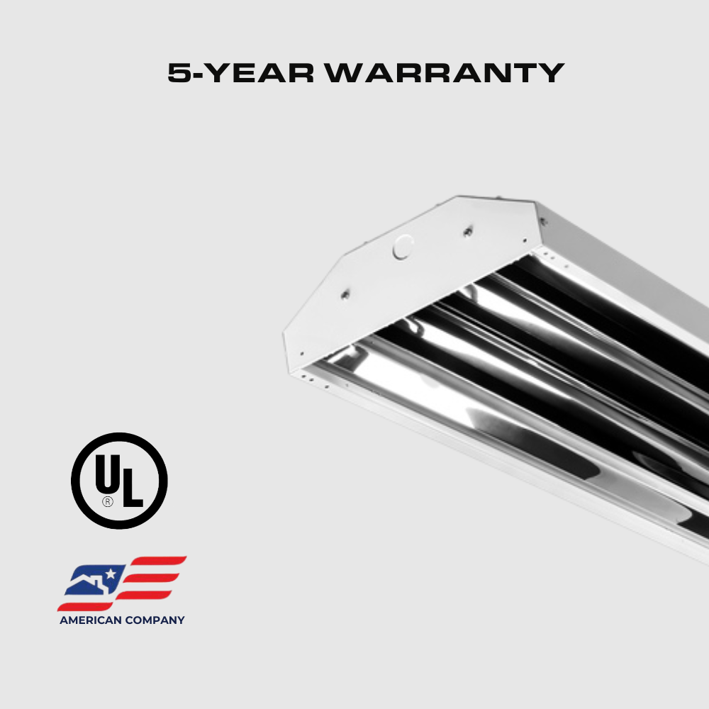 LED READY HIGH BAY, 6 LAMP, T8 Four Bros Lighting