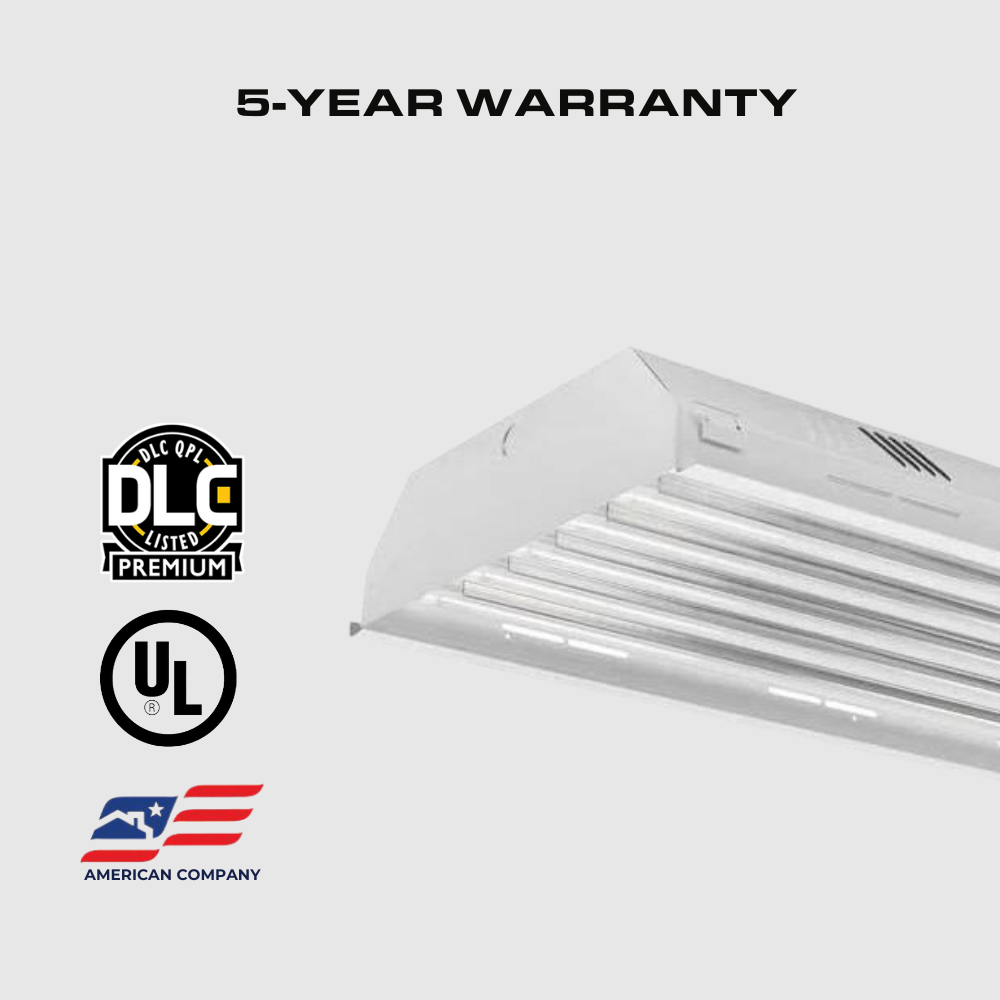 6 Lamp / Bulb T5 LED High Bay - 600W Equal - 5000K - 21000 Lumens