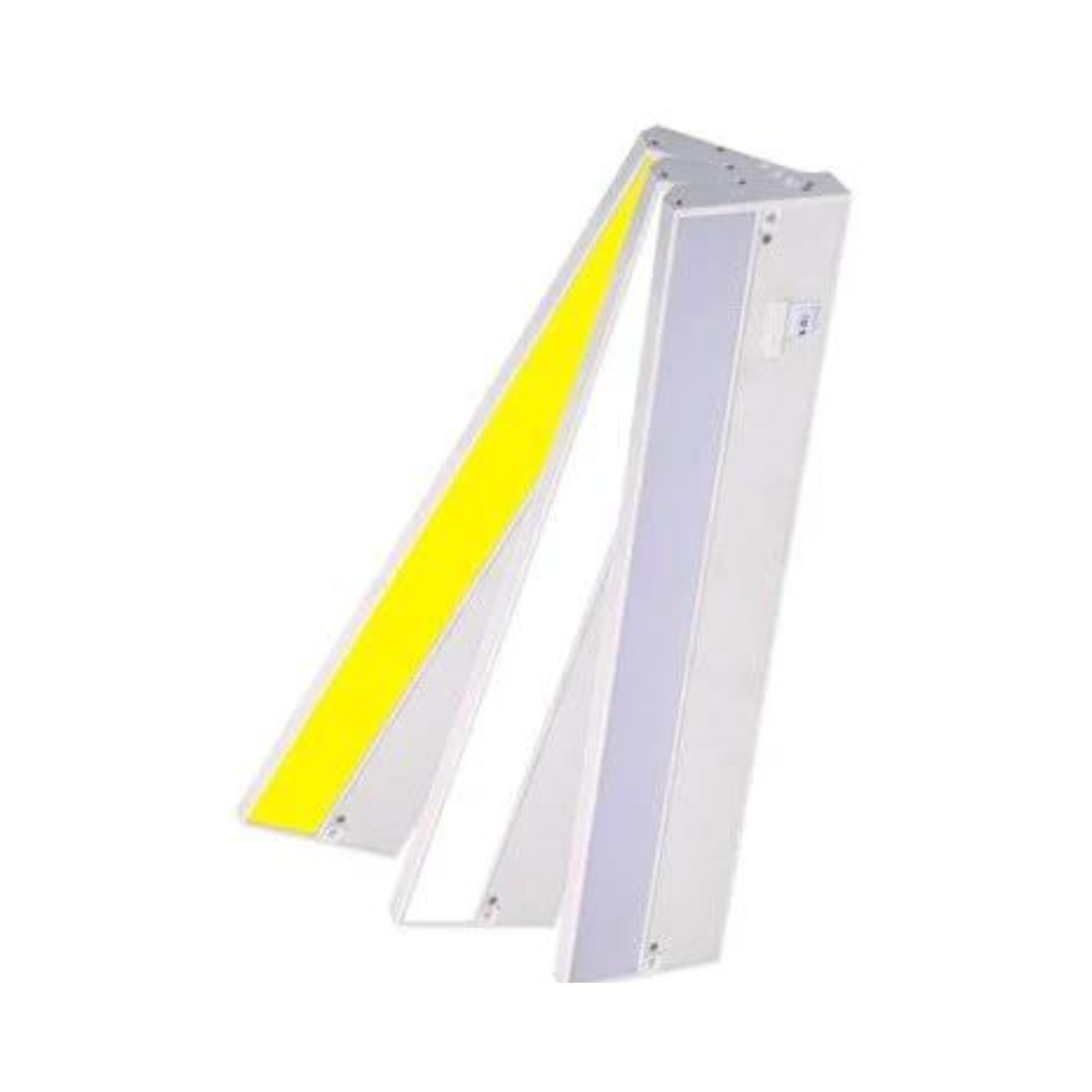 LED Linkable Undercabinet Light Fixture, 3 Watt, 9 Inch, Dimmable, Color Selectable, Hardwire/Corded