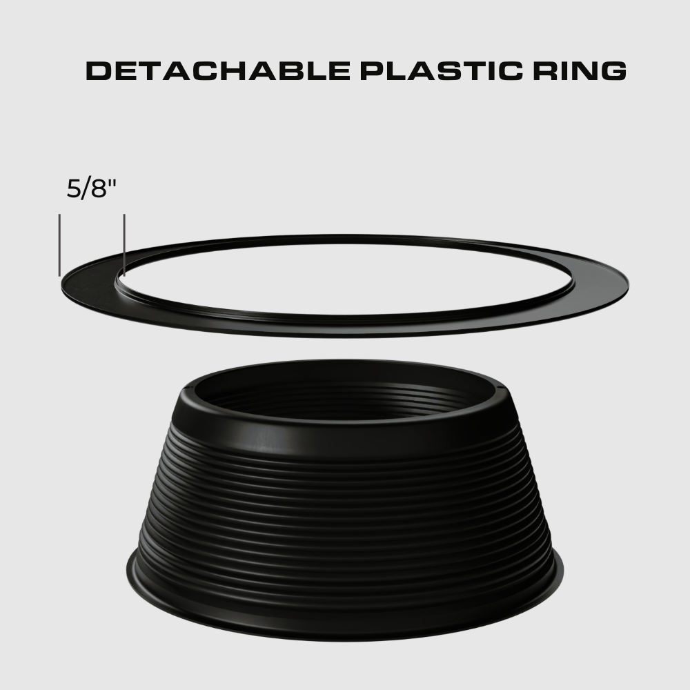 6 IN. RECESSED BAFFLE TRIM, BLACK Four Bros Lighting
