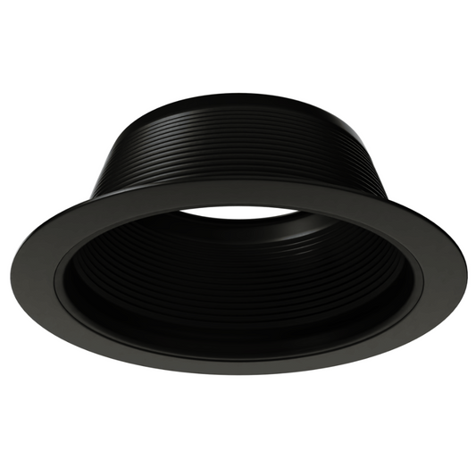 6 IN. RECESSED BAFFLE TRIM, BLACK Four Bros Lighting