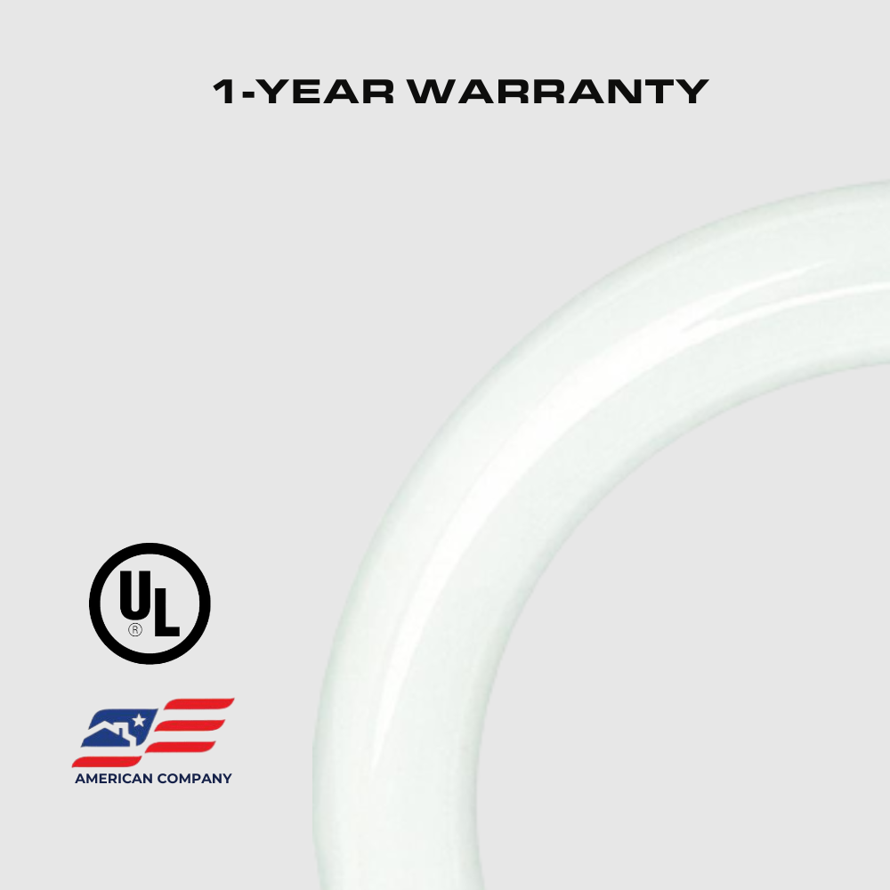 FC8T9/CW - 22 Watt - T5 Circline Fluorescent Tube - 4100K Four Bros Lighting