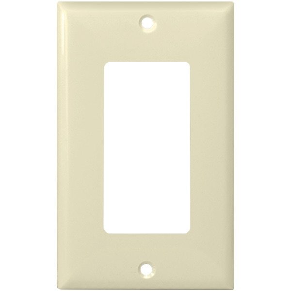 Decorator Wall Plate - Almond - 1 Gang Four Bros Lighting