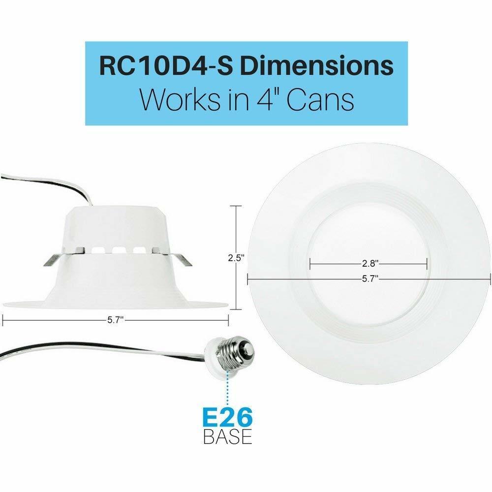 LED Downlight - 10W - 4 Inch - 3000K Four Bros Lighting