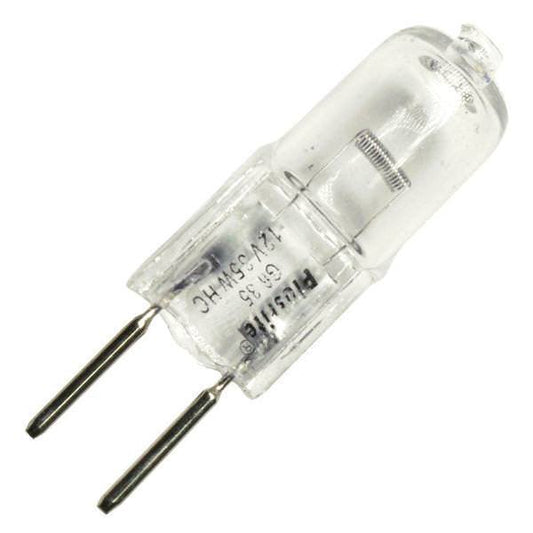 Plusrite 3305 - 35 Watt - T3 G6.35 Base - Halogen - Clear - 2,000 Life Hours - 595 Lumens - 12 Volt Four Bros Lighting