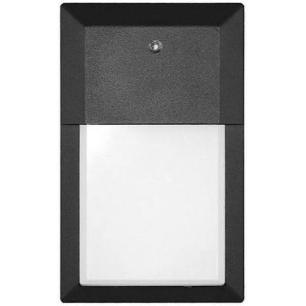12W LED Wall Pack, 1000 Lumens, Warm White 3000K, Replaces 50W Metal Halide, integrated Photocell, 120V Four Bros Lighting