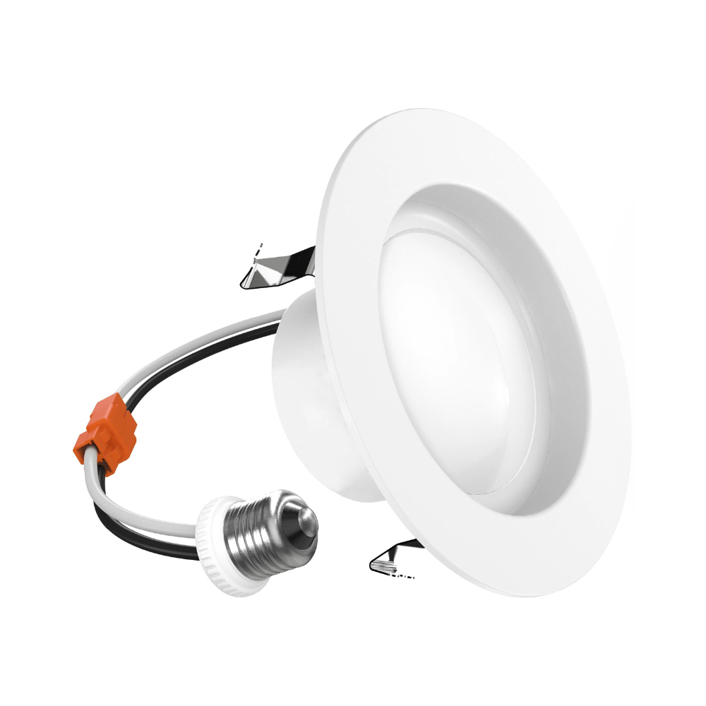 4 Inch LED Recessed Downlight, Smooth Trim, 5000K