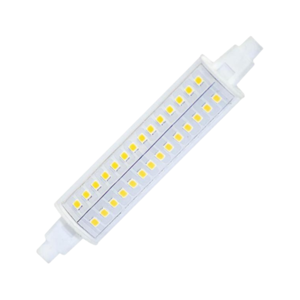 10 Watt Led J118 Dimmable T3 Lamp, R7s Base, 120V, 3000K - Four Bros ...