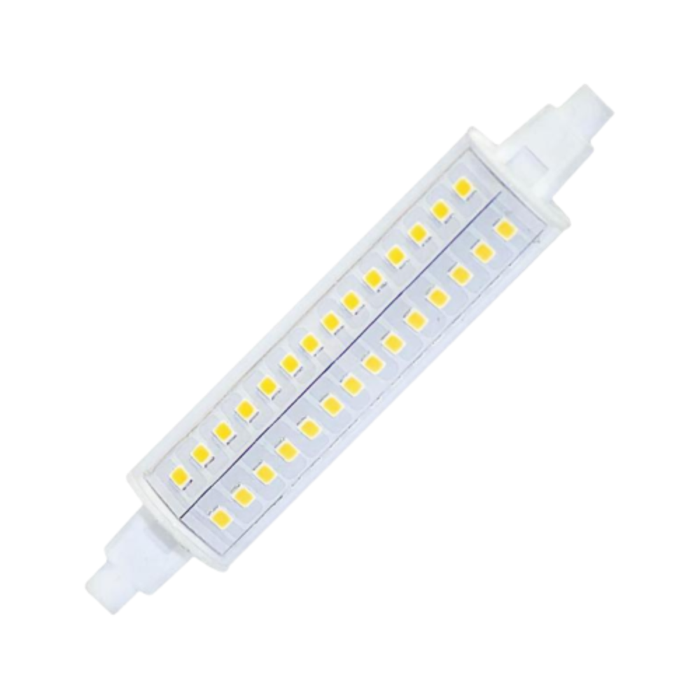 10 WATT LED J118 DIMMABLE T3 LAMP, R7S BASE, 120V, 3000K Four Bros Lighting