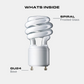 Spiral CFL, 23 Watt, 100W Equal, 4100K, GU24 Base