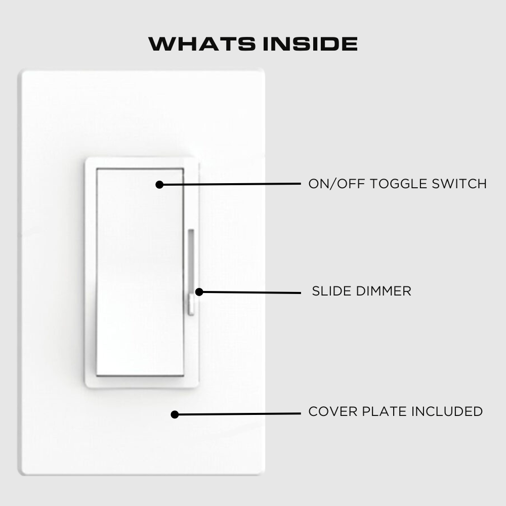 0-10V Low Voltage LED Wall ELV Dimmer Switch