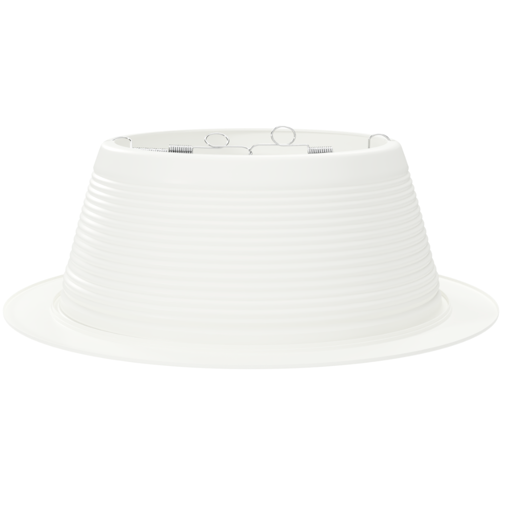 6 INCH RECESSED BAFFLE TRIM, WHITE Four Bros Lighting