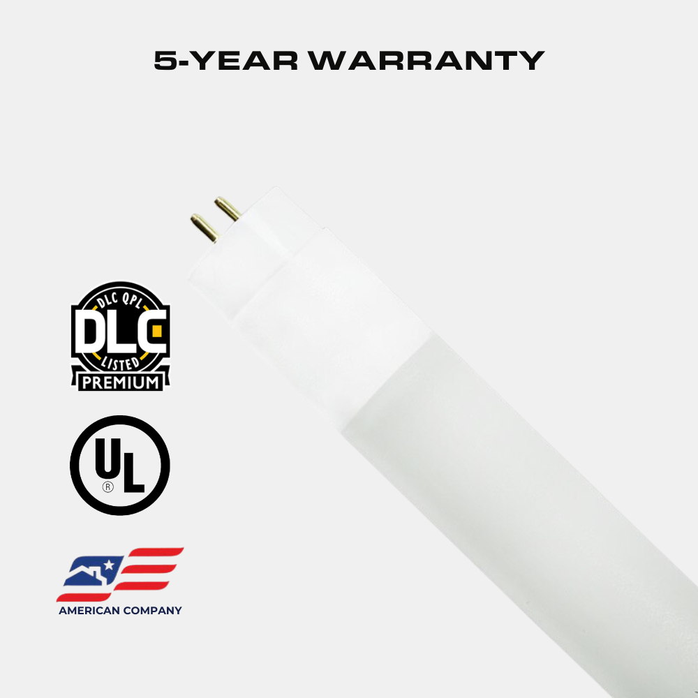 LED T5 Tube, 4 Feet, 24 Watt, 4000K, Type A Plug and Play, 2100 Lumens