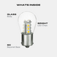 1156/1141/1003 1.5W LED S8 Bulb, Low Voltage 12V, Single Contact, BA15S Base, 3000K, 10 Pack